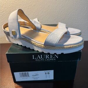 Lauren Ralph Lauren Women's Cream Espadrilles
